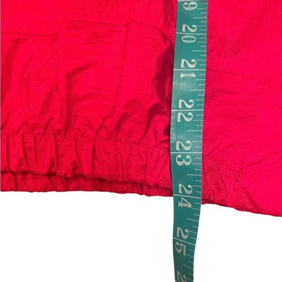 Vintage 90s Esprit red pullover nylon windbreaker size medium - Picture 12 of 16